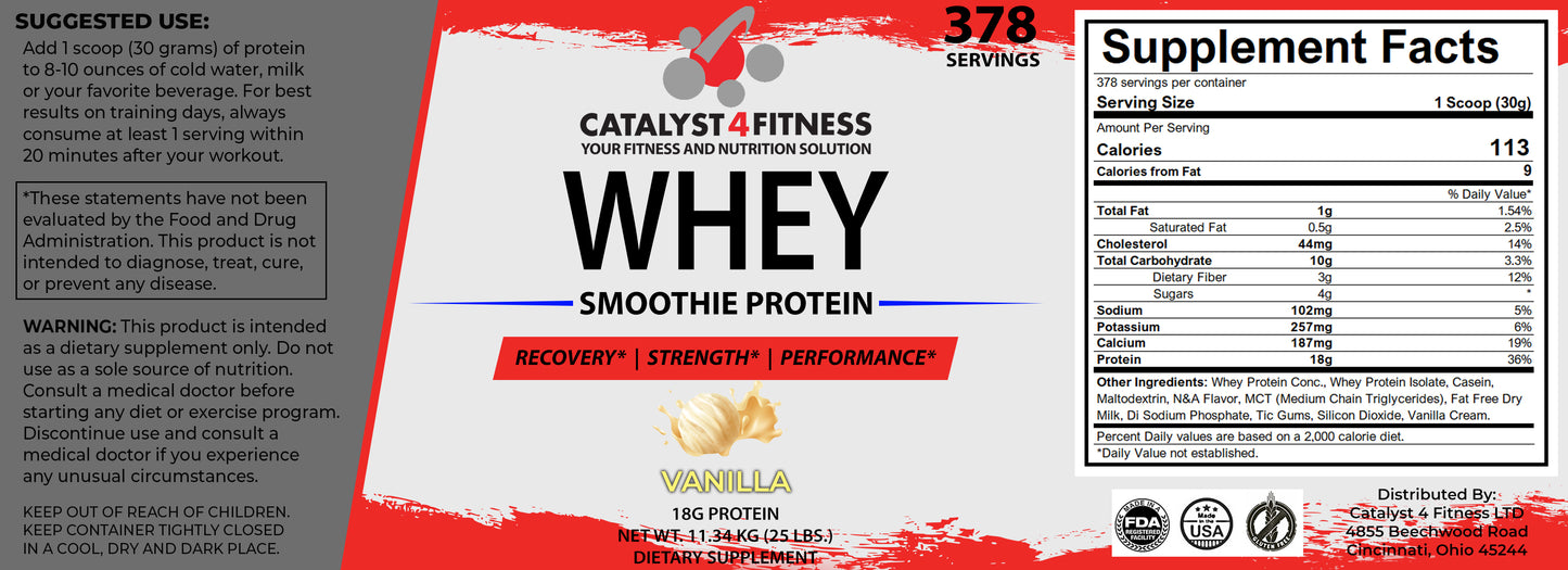 25LB Smoothie Protein