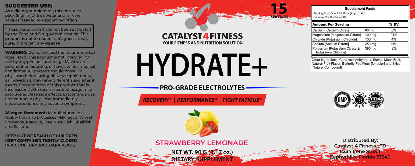 Hydrate+ - 15 Sticks