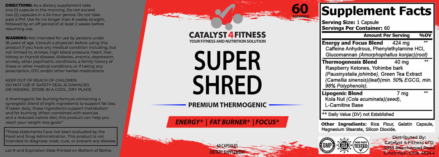 Super Shred - Fat Burner