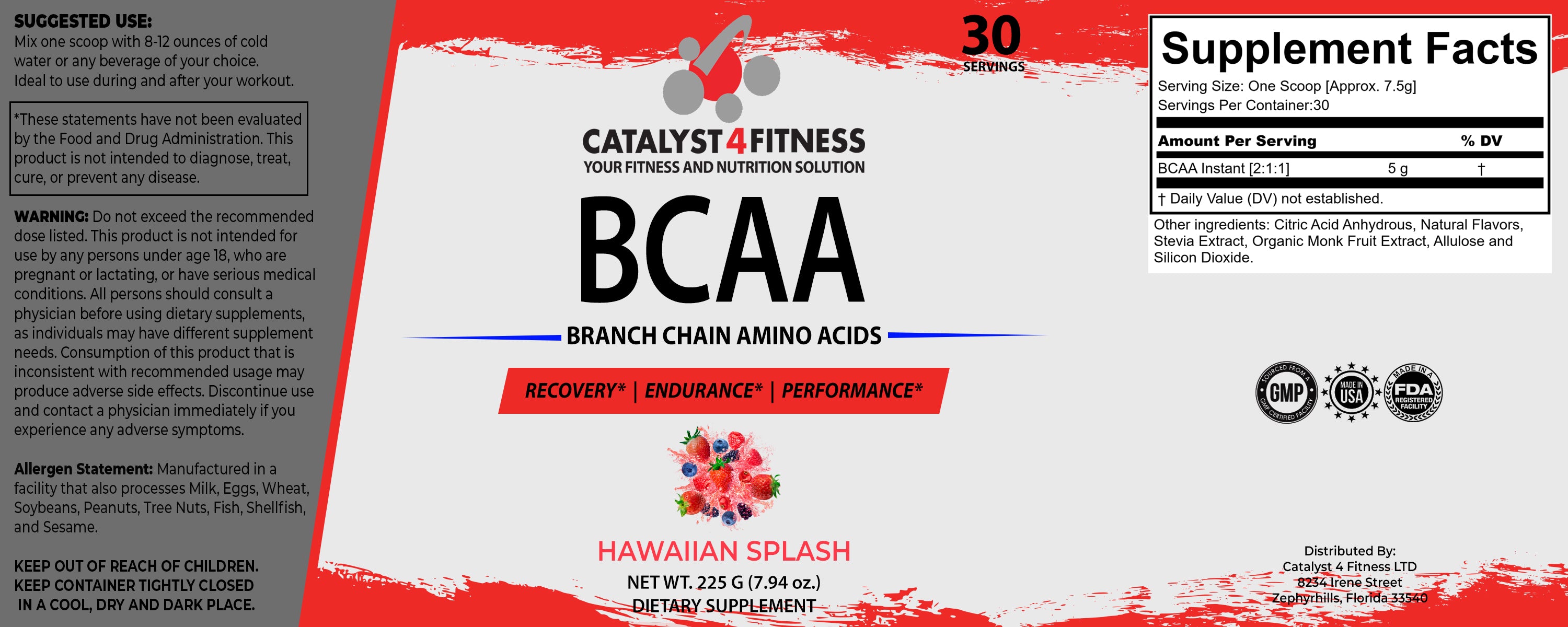 BCAA – Catalyst 4 Fitness Supplements